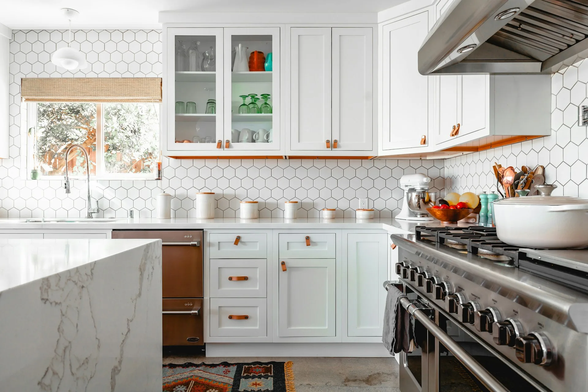 White kitchen cabinetry